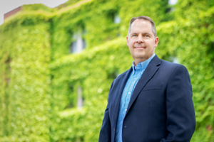 Sociology Professor <strong>Tim Pippert, </strong>Augsburg Family Scholars executive director (Photo by Courtney Perry)